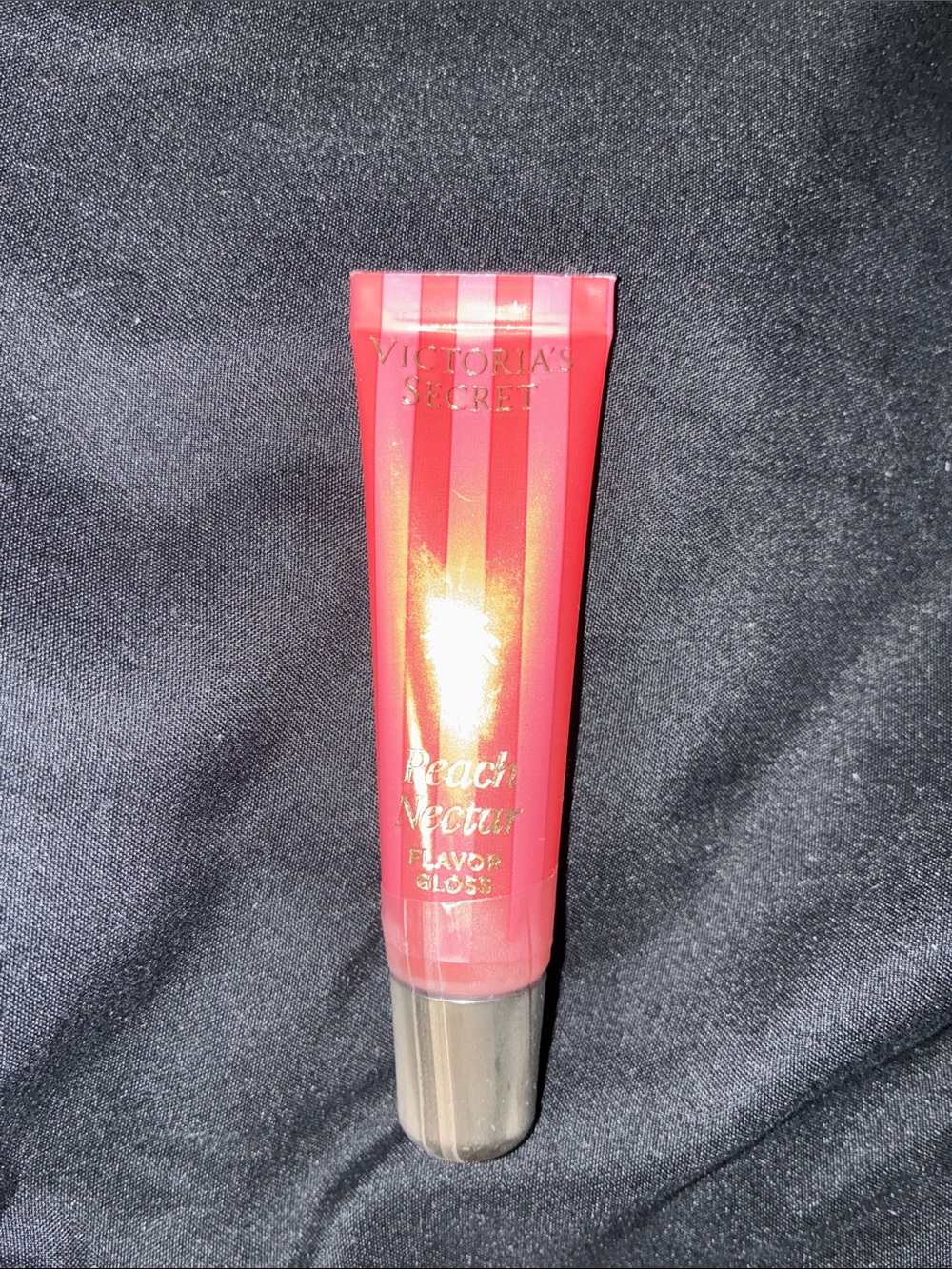 Victoria's Secret Peach Nectar Lip Gloss - Coral Pink Tube